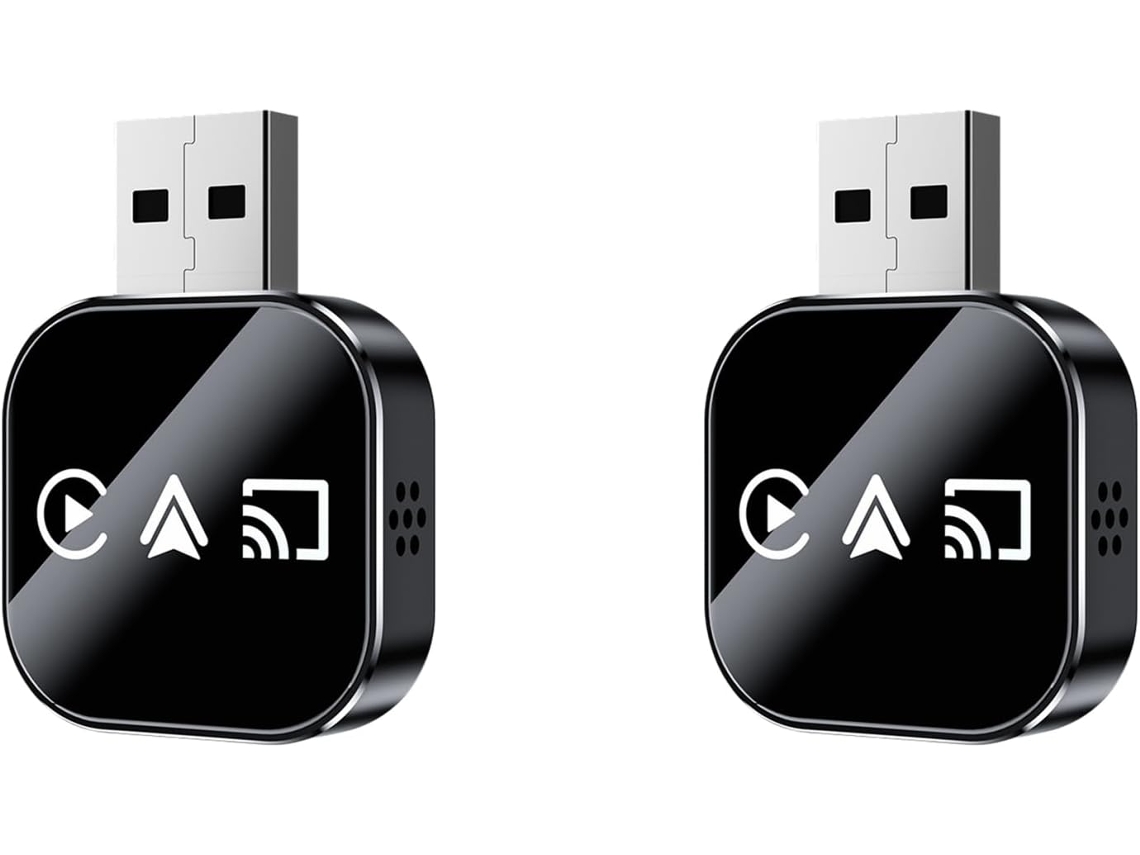 Adaptador Usb Carplay 2x Sin Smart Mirror Link Android Auto, Llave Con Cable Para Conectar Y Usar A