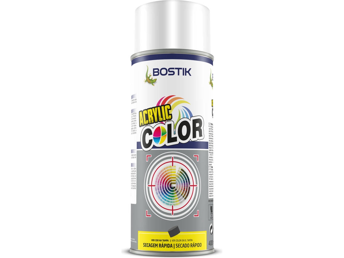 Color 9010 Blanco BOSTIK Acrylic Ral Brillante 400 ml