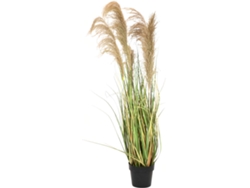 Planta Artificial EUROPALMS Chinese silvergrass (Plateado - 140cm)