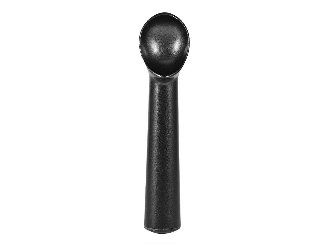Cuchara de helado de metal portátil - Antiadherente (negro mate) RNEMITERY