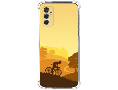 Carcasa Samsung Galaxy M52 5G TUMUNDOSMARTPHONE Ciclista Multicolor