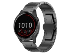 Bracelete Para Garmin Vivoactive 4 (22mm) - Liga De Titânio Cor Titânio