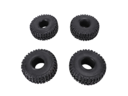 4 Neumáticos De Goma De 120 Mm (1,9/2,2 Pulgadas) Para Coche Rc Crawler Scx10 90046 90047