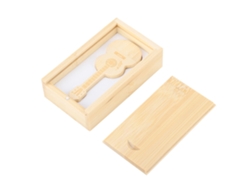 Memoria Usb 2.0 En Forma De Guitarra De Madera 32g Pen Drive
