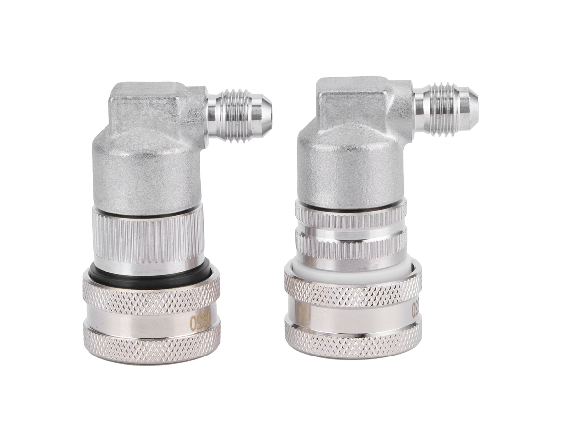 2 Conectores Rápidos De Bola Con Bloqueo Mfl De 1/4 Pulg. De Acero Inoxidable Para Barriles De Cerveza Y Accesorios De Cervecería.