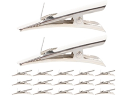 150 Piezas Horquillas Metálicas Forma Cocodrilo Pinzas Resorte Manualidades Accesorios Cabello