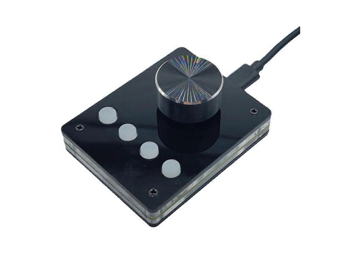 Teclado multimedia programable Everley891 con botón USB, teclado personalizado, miniteclado macro y control de volumen (pequeño)