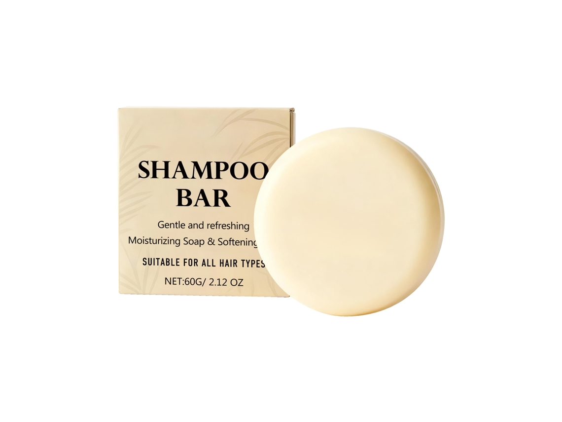 Pastilla de champú nutritiva para un cabello sano