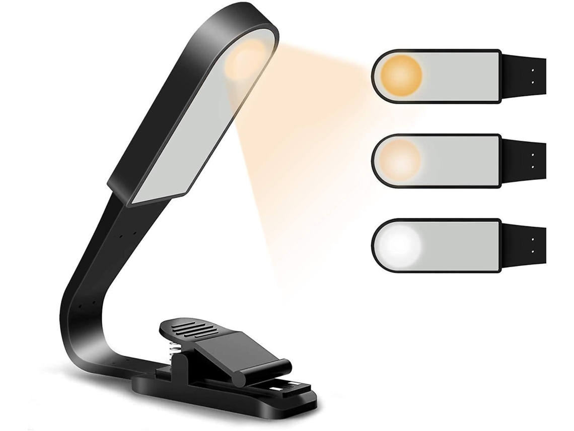 Luz de Leitura  Recarregável Usb com Sensor de Toque