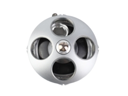 Adaptador De Lente Objetivo Con Rosca Giratoria Rms De 4 Orificios, Accesorio Para Microscopio Biológico De Aluminio.