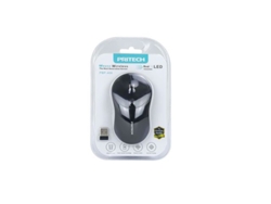 Ratón Inalámbrico para Ordenador Inalámbrico con Luz Led PRITECH Pbp-466 Negro