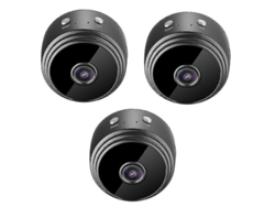2026-cámara De Seguridad Inalámbrica 1080p Visión Nocturna Infrarroja Portátil Con Wifi