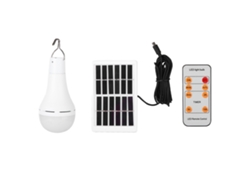 Bj-lâmpada Led Solar 9w Luz Branca Positiva 5 Etapas Sensível À Luz Para Camping Exterior