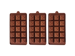 Moldes De Silicona Para Chocolate Con Forma De Arco, Cubitos De Hielo Y Gelatina, 3 Unidades.