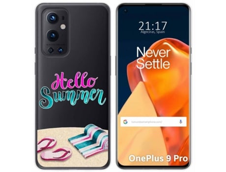 Carcasa OnePlus 9 Pro 5G TUMUNDOSMARTPHONE Dibujos Transparente Multicolor