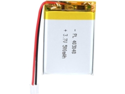 Batería de litio 3,7v 500mah Yunique Green Clean Power Modelo 403048, con circuito de protección, recargable color plata