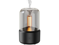 Difusor De Aceites Esenciales Con Bombilla Led De Filamento Y Humidificador Para Dormitorio.