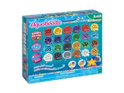 Juego de Mosaicos EPOCH Aquabeads Pack de Abalorios Brillantes (Edad Mínima Recomendada: 4 años)