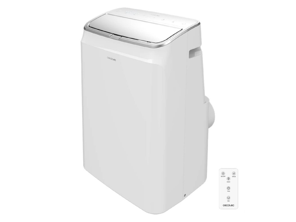Cecotec Aire Acondicionado Portátil Con Mando A Distancia Y Bomba De Calor Forceclima 12600 Soundless Heating. 12000 Btu Pantalla Led 5 Modos