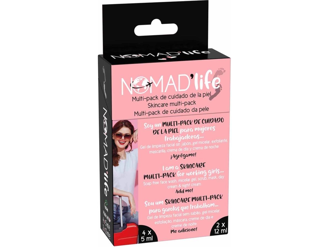 Cofre Facial NOMAD LIFE Cuidado de Pele (4 x 5 ml)