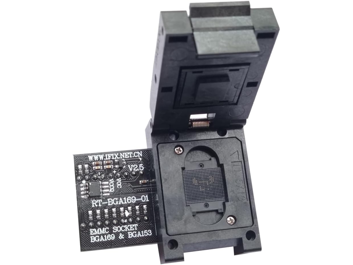 1 Adaptador Emmc, Asiento De Combustión, Accesorios De Repuesto Rt Bga169 01