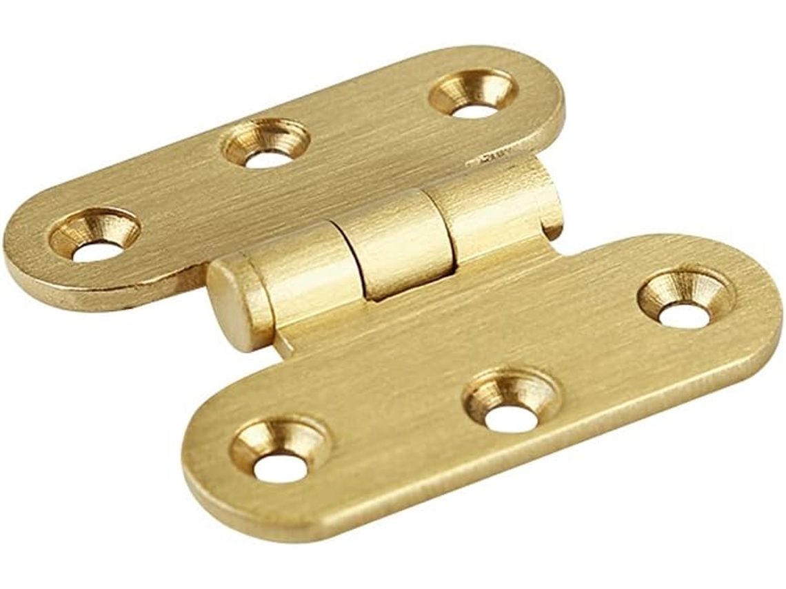 2 Piezas De Bisagras Plegables, Duradero, Resistente, Calidad, Acero Inoxidable