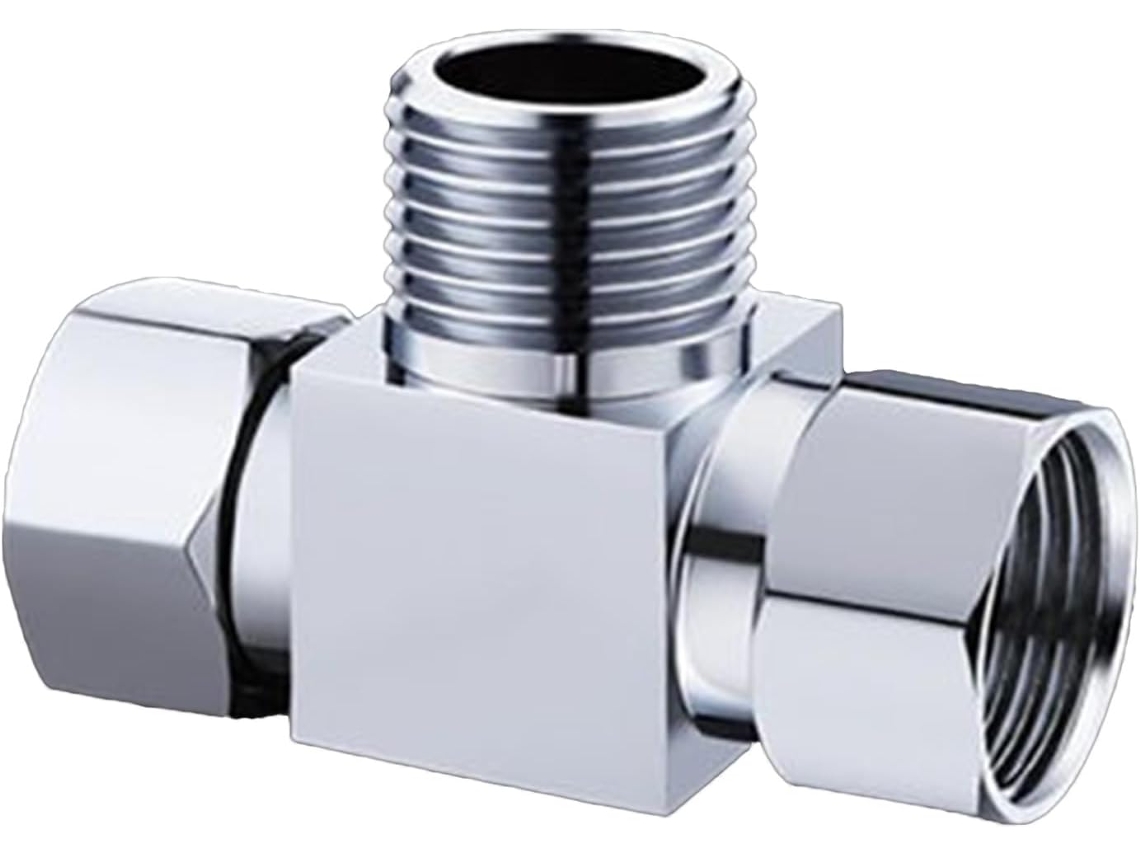Conector Macho De Latón Para Tuberías - Rosca De 0,5 Mm, Resistente A La Corrosión, Para Aplicaciones De Fontanería.