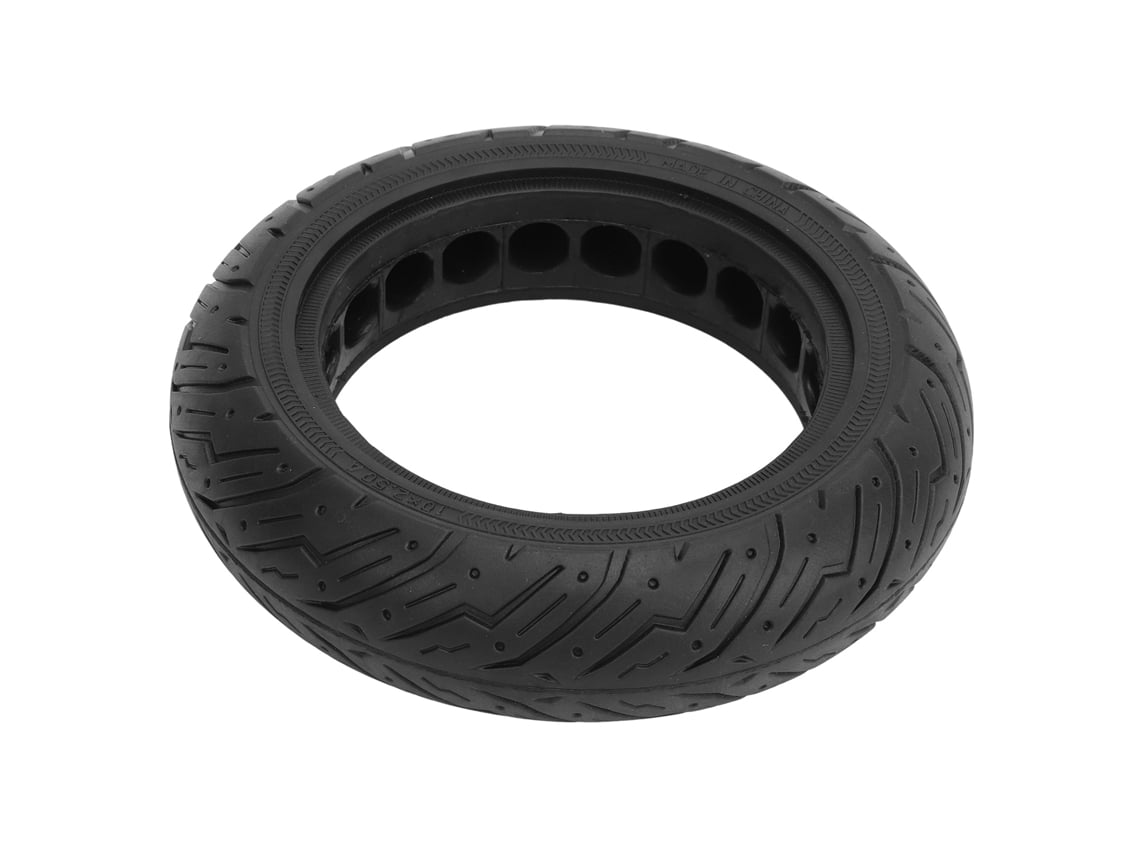 Rebe-pneu De Patinete Elétrico 10x2.50 Antiderrapante Antiexplosão Pneu Sólido De Bola Para Patinete De 10 Polegadas