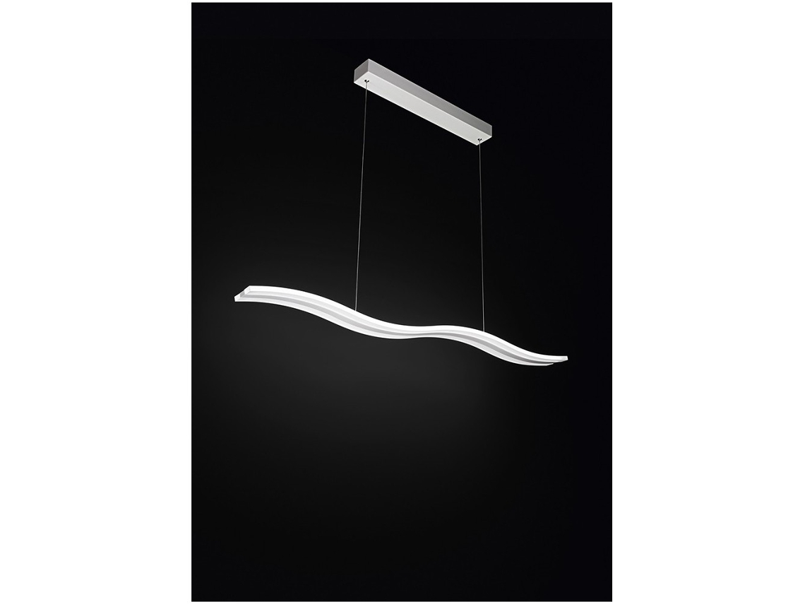 Suspensión LED Wave en metal y plexiglás 50W 6364 B LN PERENZ 4000K