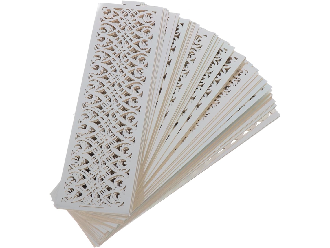 50 Piezas De Papel Plateado Para Lámparas Cilíndricas Decorativas, Pantallas De Lámparas Iluminadas Para Fiestas.