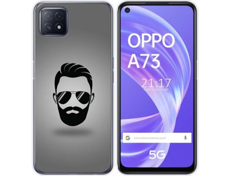 Carcasa Oppo A73 5G TUMUNDOSMARTPHONE Barba Multicolor