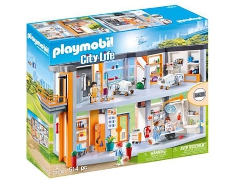 Playmobil PLAYMOBIL City Life Gran Hospital (Edad Mínima Recomendada: 4años)