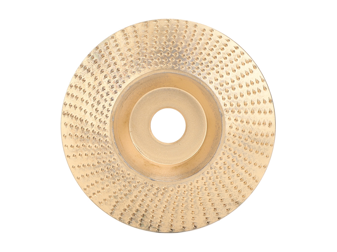 Disco De Lijado Y Tallado De Carburo De Tungsteno Para Madera, 100 Mm, Dorado