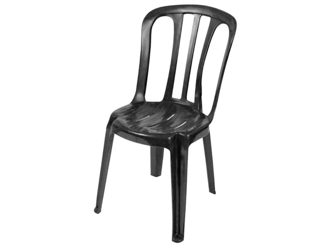 Silla Resina Bistro Antracita 8070a