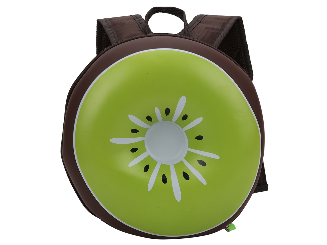 Mochila Infantil Con Forma De Fruta, Ideal Para Preescolar, Con Correas Ajustables - Aguacate