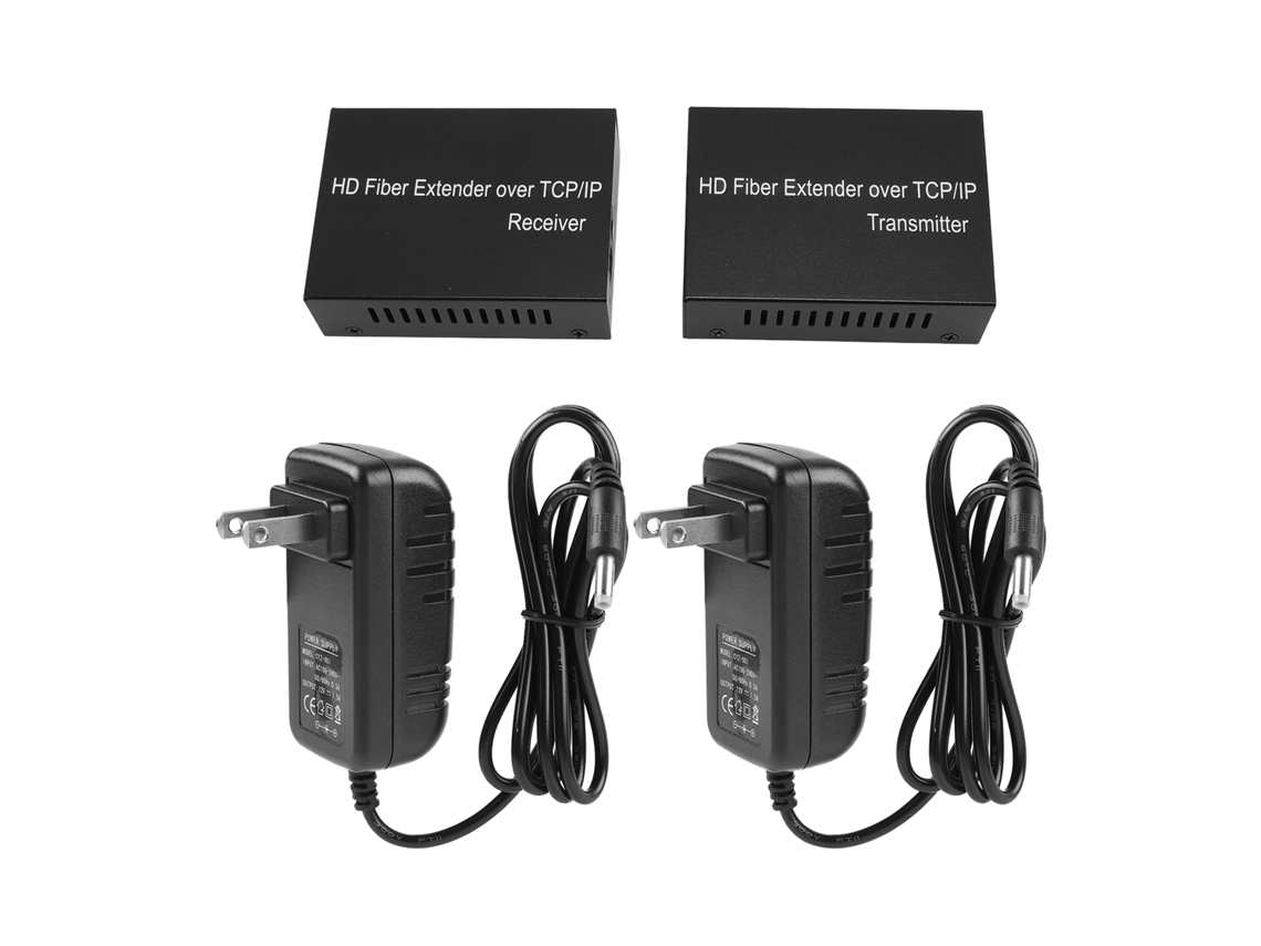 Extensor KVM de fibra (1080p 60 Hz, bajo retardo)