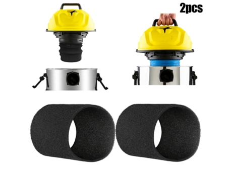 2 piezas para filtro de espuma para aspiradora húmeda/seca Karcher 57315950 A2004 A2054 A2024 reemplazo de aspiradora para limpieza del hogar
