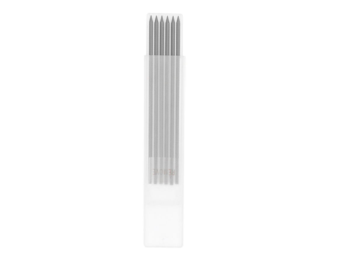 Juego De 6 Recambios Para Lápices De Carpintero De 2,8 Mm Hb, Herramienta De Marcado Para Trazar En Madera, Grafito Negro.