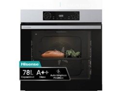 Horno HISENSE BI64226EPX (78 L - 59,5 cm - Pirolítico - Inox)