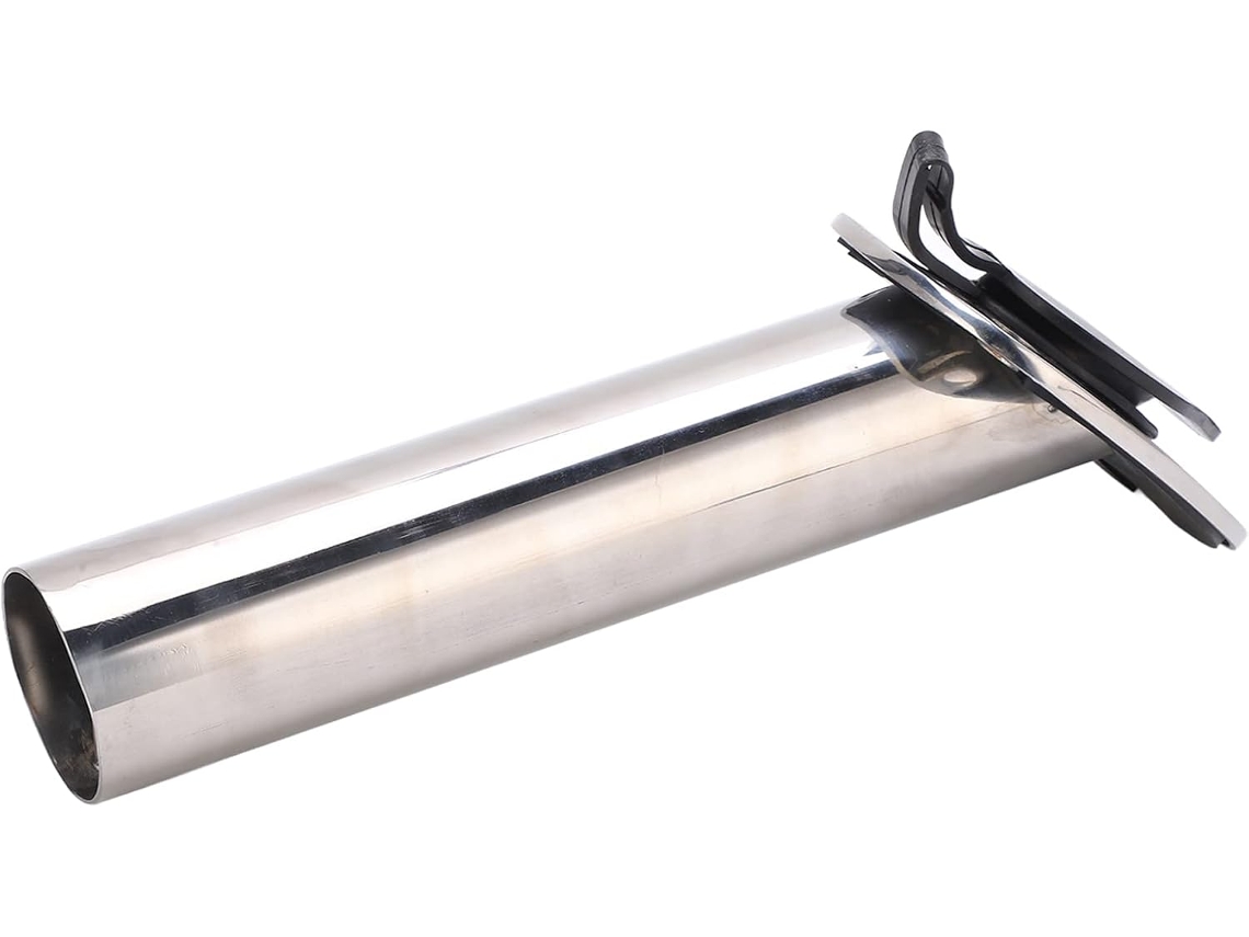 Soporte Para Cañas Y Melocotones Duraderos 15 ° En Acero Inoxidable, Para Una Práctica Práctica, Protección De Red