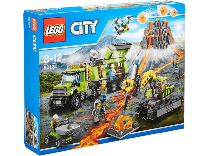 LEGO City - Base de Exploración del Volcán (Edad Mínima: 8 - 824 piezas)