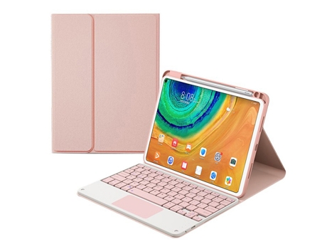 Carcasa Flip Cover y Teclado Bluetooth YIMGOTTA HK-M8104C para Huawei MatePad 10.4 /C5 10.4/Honer V6 10.4 / V7 10.4