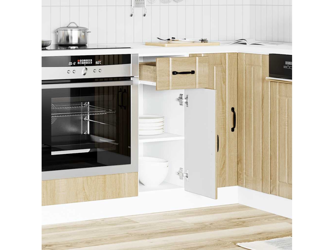 Mueble Bajo De Cocina Lucca Roble Sonoma