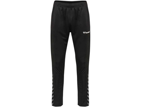 Pantalones para Hombre HUMMEL Authentic Negro para Fútbol (176 cm)