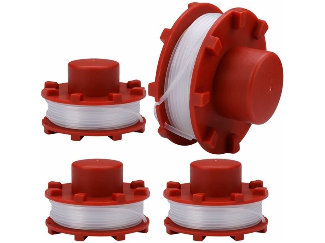 Carrete De Hilo Para Desbrozadora Einhell Ge-ct 36/30 Li E Solo Agillo 36/255 Bl Agillo 18/200 (4 Unidades)