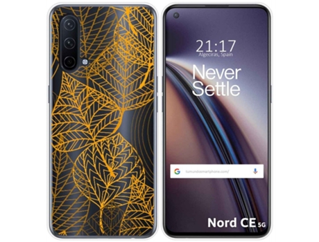 Carcasa OnePlus Nord CE 5G TUMUNDOSMARTPHONE Dibujos Transparente Multicolor
