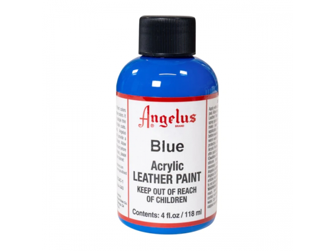 Pintura Cuero Y Polipiel Angelus 118 Ml (Azul / Blue 040)