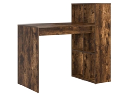 Escritorio | Escritorio secreter de roble ahumado, 108 x 55 x 103,5 cm, madera procesada.