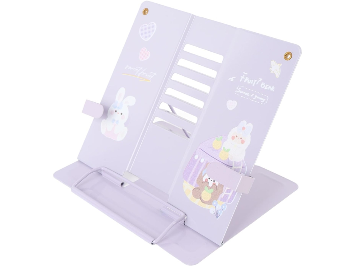 Soporte Para Libros Con Diseño Para Tabletas Y Teléfonos, Expositor De Escritorio.