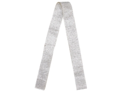 Cinturón Adhesivo De Diamantes De Cristal, Termofusible, Para Decoración De Ropa Y Accesorios, 0,5 Yardas, Blanco.